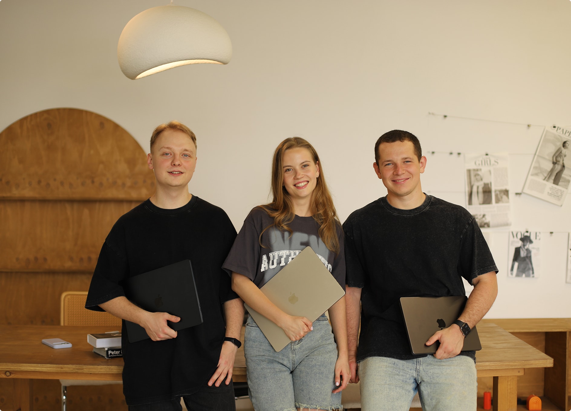 Команда Hive Studio — Никита, Анастасия и Владислав